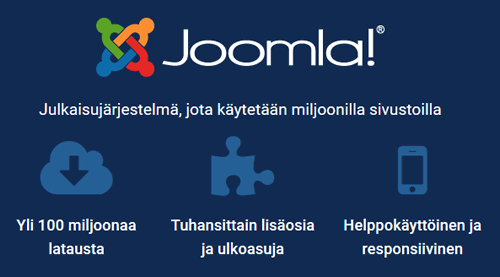 Nettisivut Joomla!-julkaisujärjestelmällä